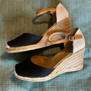 Wedge Heeled Espadrille Shoes